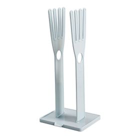 1pc Storage Rack; Multifunctional Detachable Gloves Drying Rack; Countertop Draining Rack; Rag Rack - Blue