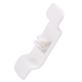 10pcs ABS Square Cord Winders; Flexible Cord Holders; Kitchen Cord Organizers - White - 10pcs