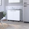 Carter White 2 Utility Sink and Cabinet - as Pic