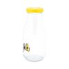 Biggdesign Cats Lemonade Glass Bottle 320 ml Yellow - Yellow
