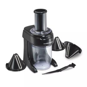 3-Cone Spiralizer - Black - black.