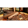 SpitJack Brisket Knife for Meat Carving and Slicing - Stainless Steel, Granton Edge, 11 Inch Blade, BBQ Competition-Chef Series - SpitJack