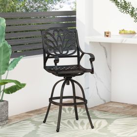 ALFRESCO KD SWIVEL BARSTOOL - as Pic