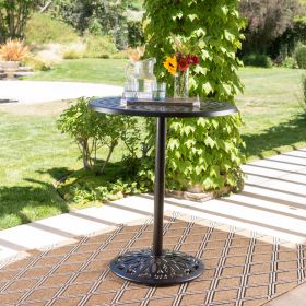 ARLANA 35'ROUND BAR TABLE - as Pic
