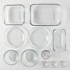 Glass Baking Dish Set, 11 Piece Glass Bakeware Set - Clear