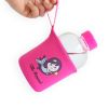 Milk&Moo Little Mermaid Kids Glass Water Bottles 20 oz, 600 ml - Pink