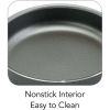 PrimaWare 5 Quart Non-Stick Covered Jumbo Cooker - Gray