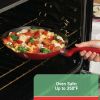 Easy Care Nonstick Cookware, Jumbo Cooker, 5 Quart, Red - Red