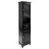 Alps Tall Cabinet with Glass Door and Drawer - 20871