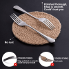 Aursear Upgrade Stainless Steel Dinner Forks Set, Salad Forks,Silver - Aursear