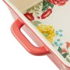 Fancy Flourish 2-Piece Rectangular Ceramic Baker Set - Multi