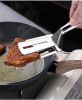 Kitchen stainless steel food clip frying spatula frying fish spatula steak spatula household kitchenware - kjdfh