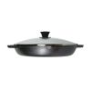 Cast Iron 15" Glass Lid - 15"