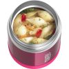 Thermos Vacuum Insulated Funtainer Food Jar with Spoon, Pink, 10 ounce - Thermos