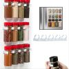 4pcs/set Universal Spice Jar Clips; Useful Organizer And Dispenser For Refrigerators; No Screws Needed - 4pcs Bottle Clamp