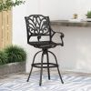 ALFRESCO KD SWIVEL BARSTOOL - as Pic