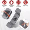 10pcs ABS Square Cord Winders; Flexible Cord Holders; Kitchen Cord Organizers - Black - 10pcs