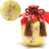 17oz Yellow Ceramic Wine Jar Chinese Style Empty Wine Flask Sakura Wine Bottle Small Flagon - Default