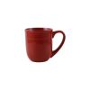 Chiara Red Stoneware Dinnerware Set, 16-Pieces - red