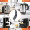 10pcs ABS Square Cord Winders; Flexible Cord Holders; Kitchen Cord Organizers - White - 10pcs
