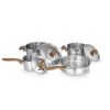 Serenk Definition Stainless Steel 7 Pieces Cookware Set - Default Title