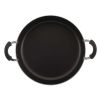 Easy Clean 14" Nonstick Family Pan, Jumbo Cooker With Lid - red