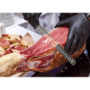 SpitJack Brisket Knife for Meat Carving and Slicing - Stainless Steel, Granton Edge, 11 Inch Blade, BBQ Competition-Chef Series - SpitJack