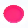 1pc Silicone Can Lid; Soda Water Silicone Closure; Beverage No Leak; Silicone Can Stopper; 2.6*0.5 Inches - Green