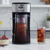 Iced Coffee and Iced Tea Maker with Infusion Tube, 2.75 Qt. Capacity, in Black - Black