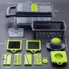 Multifunctional Vegetable Cutter Meat Slicer Potato Shredder - Grey