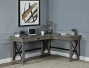 ACME Talmar Writing Desk w/Lift Top in Weathered Gray Finish OF00054 - as Pic