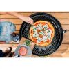 14" Cast Iron Pizza Pan Black - Black