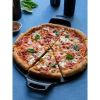 14" Cast Iron Pizza Pan Black - Black