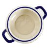 Frontier Rose Cobalt Ceramic 3.17-Quart Soup Tureen with Ladle - Frontier Rose