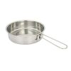 22-Piece Mess Kit and Pans Set with Mesh Carrying Bag - Silver