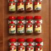 4pcs/set Universal Spice Jar Clips; Useful Organizer And Dispenser For Refrigerators; No Screws Needed - 4pcs Bottle Clamp
