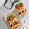 Brilliance 10 Piece Tritan Stain-Proof Food Storage Variety Set - Clear