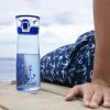 Anemoss Anchor Tritan Water Bottle 600 ml 20 oz - Blue