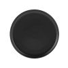 Alessandra Matte Black 12-Piece Stoneware Dinnerware Set - Black