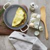 Serenk Excellence Granite Egg Pan with Glass Lid, 22 cm - Default Title