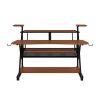 ACME Willow Music Desk, Cherry & Black Finish OF00990 - as Pic