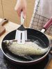 Kitchen stainless steel food clip frying spatula frying fish spatula steak spatula household kitchenware - kjdfh