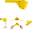 Manual Juicer Folding Lemon Juicer Easy to squeeze manual juicer Fruit Kitchen Gadgets - orange