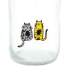 Biggdesign Cats Lemonade Glass Bottle 320 ml Yellow - Yellow