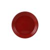 Chiara Red Stoneware Dinnerware Set, 16-Pieces - red
