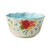 Sweet Rose Sentiment Serving Bowls, 3-Piece Set - Multicolor