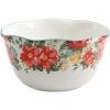 Vintage Floral 3-Piece Serving Bowl Set - Multicolor