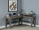 ACME Talmar Writing Desk w/Lift Top in Weathered Gray Finish OF00054 - as Pic